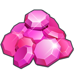 Pink gems