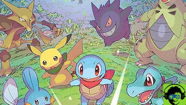 As melhores entradas em Pokémon Mystery Dungeon: Rescue Team DX