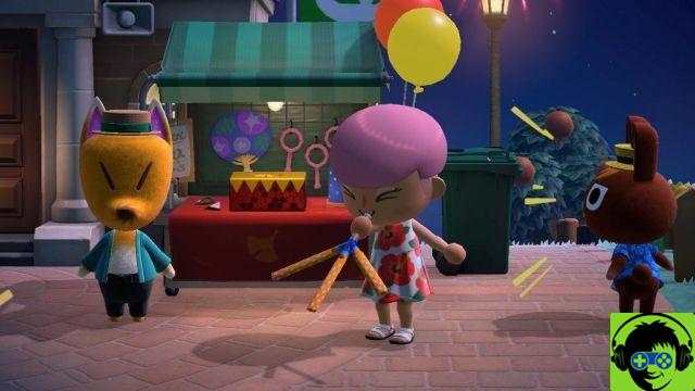 Tutti i 12 oggetti della lotteria dei fuochi d'artificio di agosto di Redd in Animal Crossing: New Horizons