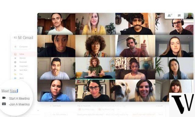 Meet: how to change the background of video calls