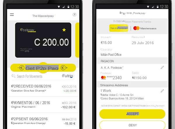 Pagamenti con Google Pay nell'app di Postepay