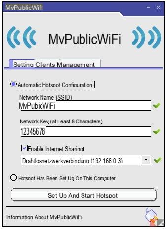 How to create Windows WiFi hotspots