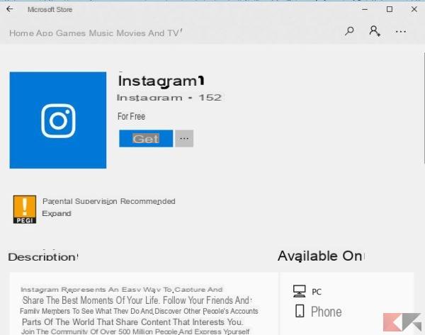 Upload Instagram photos from PC