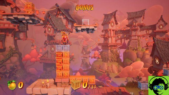 Crash Bandicoot 4: Todas las cajas y ubicaciones de gemas ocultas | 4-1: Guíelo al 100%