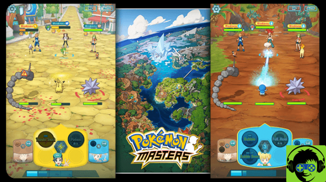 Pokémon Masters is out!