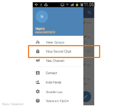 Como criar um chat secreto no Telegram