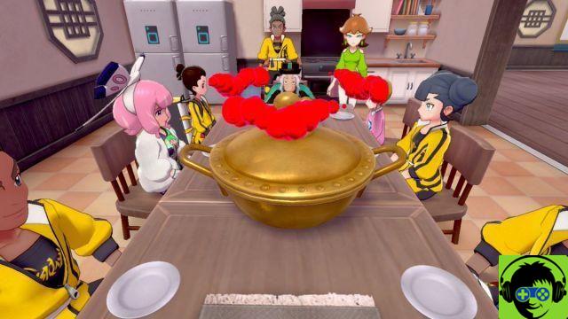 Come funziona Dynamax Soup nell'espansione Isola di Armatura Pokémon Spada e Scudo
