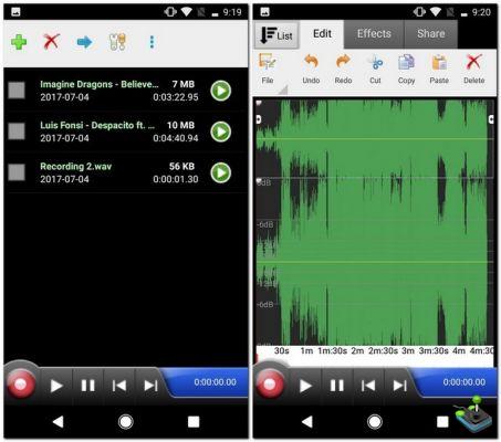 10 melhores aplicativos de edição de áudio para Android