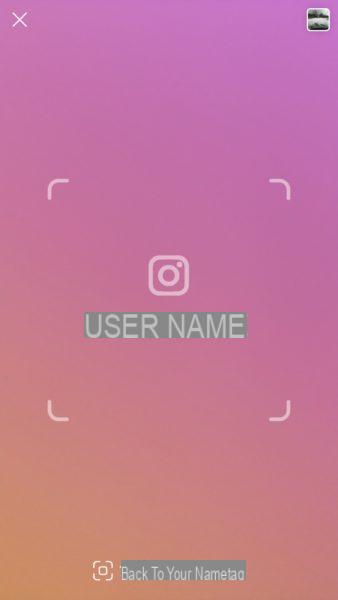 Nametag Instagram: what it is and how it works