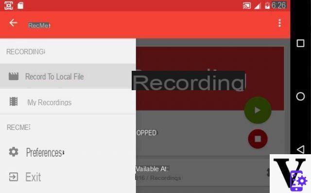 Application gratuite d'enregistrement d'écran Android (avec audio) | androidbasement - Site officiel