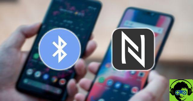 How to transfer files by Bluetooth or by NFC on Android