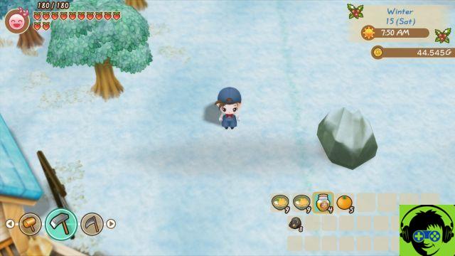 How to get Wood and Stone in Story of Seasons: Friends of Mineral Town