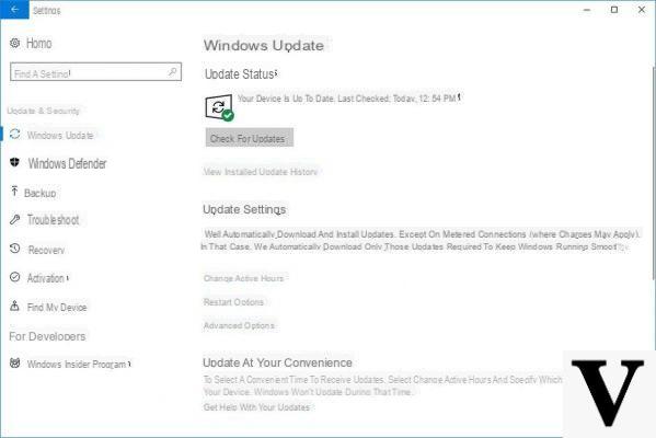 Windows 10 Fall Creators Update: download e installazione