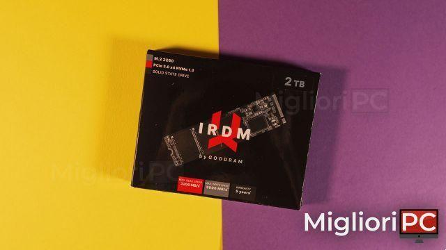 Goodram IRDM 2 To • Résolution SSD Nvme M.2 PCIe 3.0