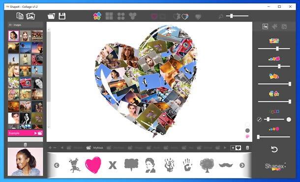 How to make a heart with photos
