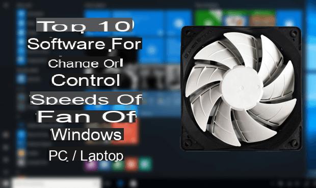 How to change fan speeds in Windows 10