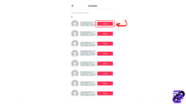 How to add a contact on TikTok?