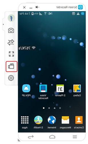 Gravar tela do Android do PC -