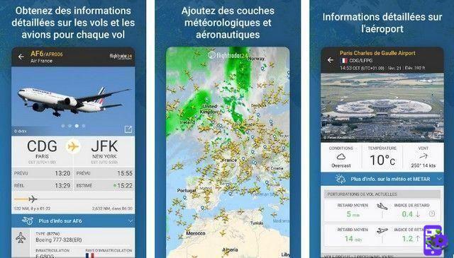 10 melhores aplicativos Android para rastrear aeronaves em tempo real