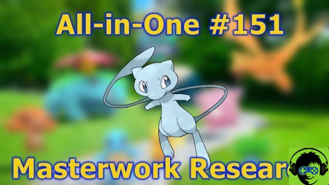 Pokémon GO Tour: Kanto All-In-One # 151 Guía de investigación magistral