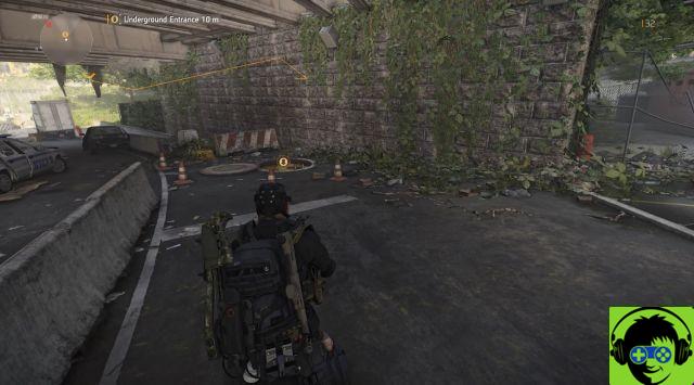 How to get the underground SHD Cache near Civic Center in The Division 2