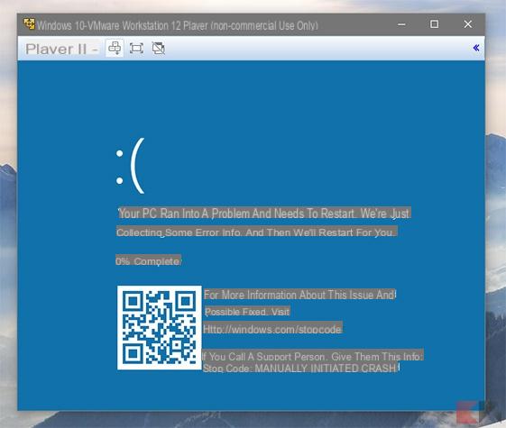 Windows 10, arrivano i codici QR… nelle schermate blu!