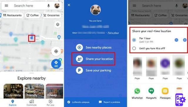 How to share real-time location on WhatsApp and Google Maps