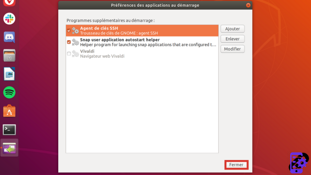 How to disable the automatic launch of software when Ubuntu starts up?
