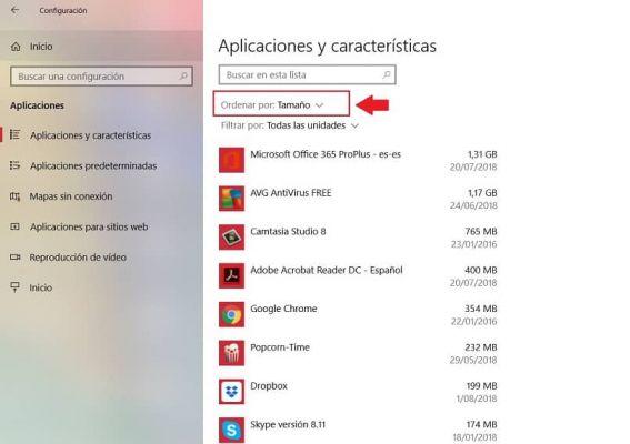 How to easily know how much space your programs are taking up in Windows 10
