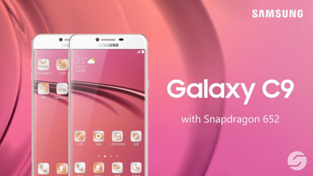 Samsung Galaxy C9: a primeira informação online!