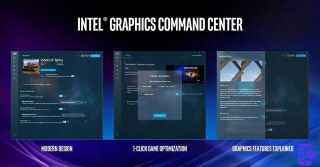 Graphics Command Center, le nouveau panneau de contrôle d'Intel