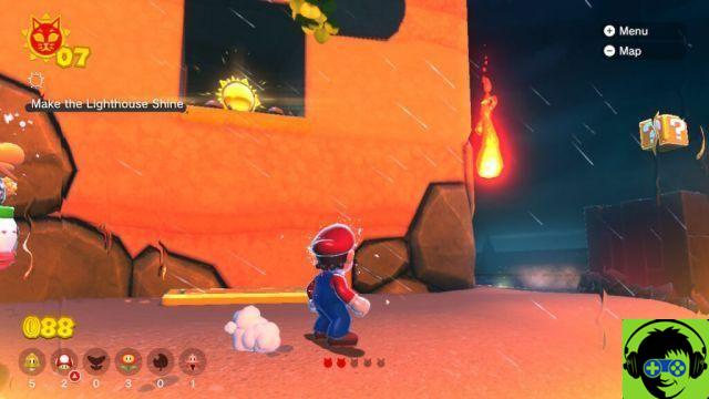 Mario 3D World: Bowser's Fury - How To Make All Cats Glow | Guide to Pounce Bounce Isle 100%