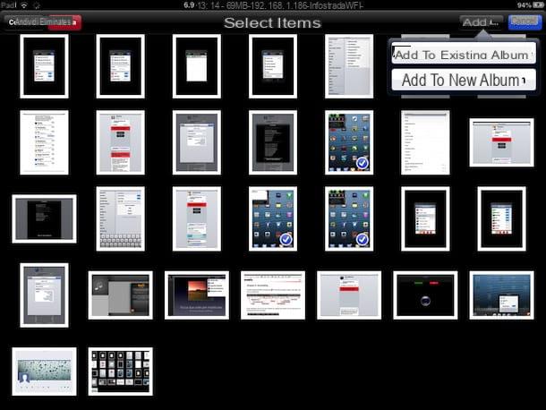 Cómo archivar fotos en iPad