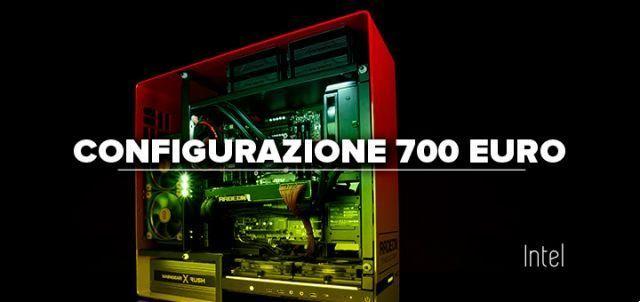 Configurazione PC gaming 700 euros • AMD e Intel (2022)