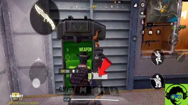 Where are the vending machines in COD Mobile