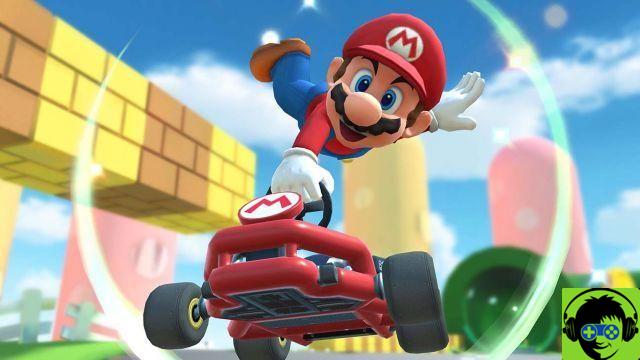 Mario Kart Tour - Como obter uma pontuação de 7 ou mais com um driver de manga curta