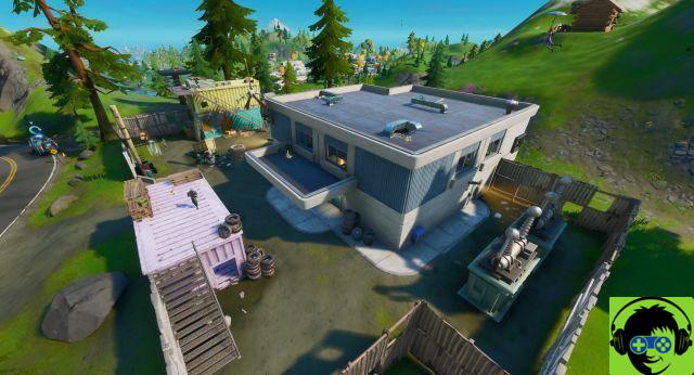Enter the location of the Catty Corner Vault in Fortnite Chapter 2 Season 3