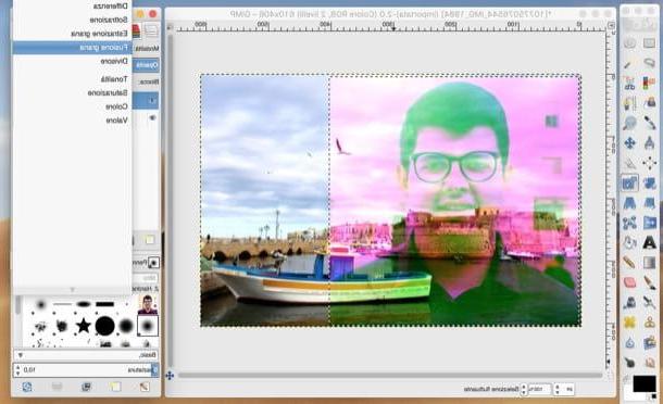 Comment superposer des photos avec GIMP