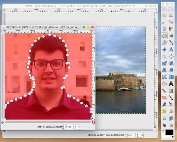 Comment superposer des photos avec GIMP