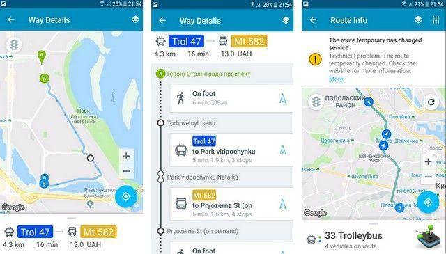 10 melhores aplicativos de transporte público para Android
