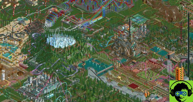 RollerCoaster Tycoon Tricks: the Effects of Easter Eggs