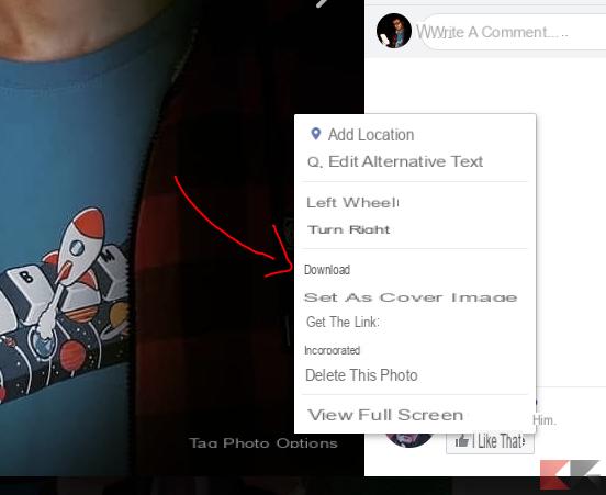 How to download photos from Facebook