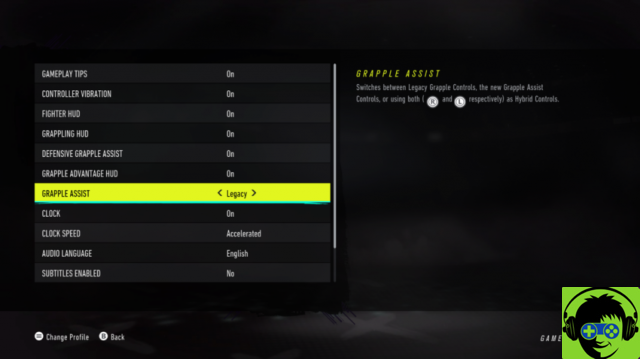 How to change the Grappling Assist HUD in UFC 4