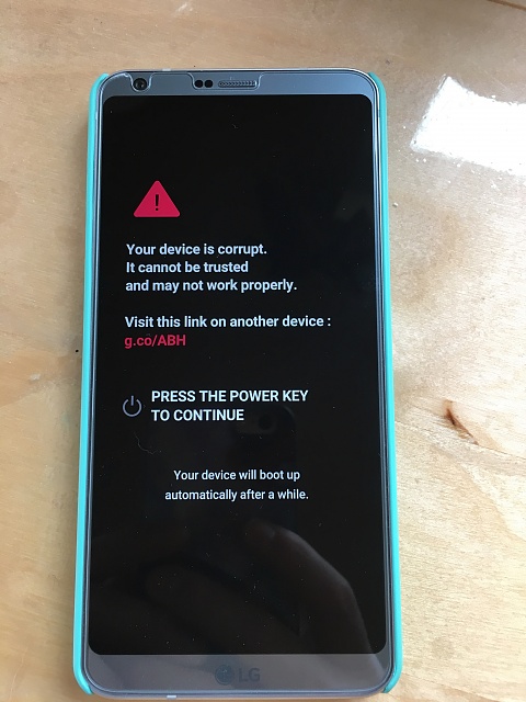 LG G6: solution to common problems and errors