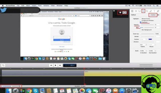 Como desfocar, desfocar ou pixelizar um vídeo com o Screenflow no Mac