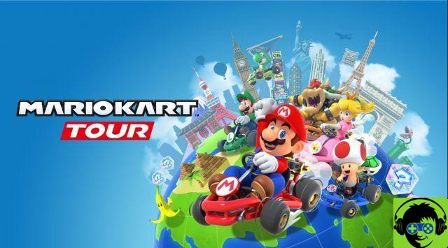 Existe suporte de controlador para Mario Kart Tour?