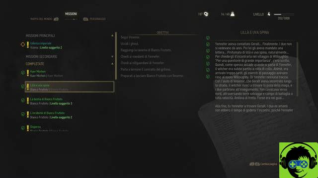 The Witcher 3 : Guide complet à 100% des quêtes principales