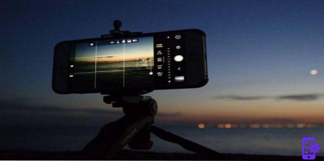 Configurações para tirar fotos melhores à noite com seu celular