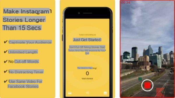 How to make continuous Instagram Stories
