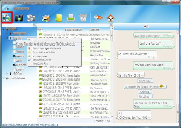 Backup Whatsapp Messages on PC or Mac -